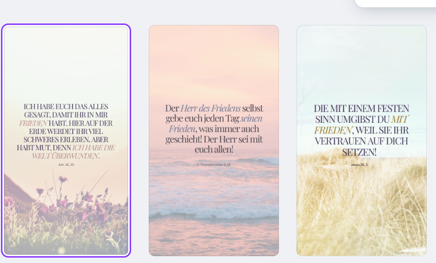 24 Wallpaper "Gottes Friede"