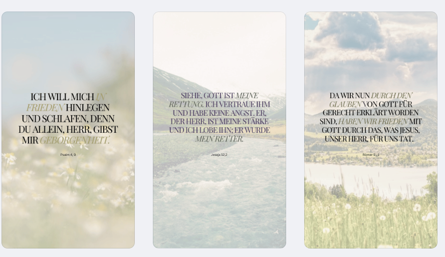 24 Wallpaper "Gottes Friede"