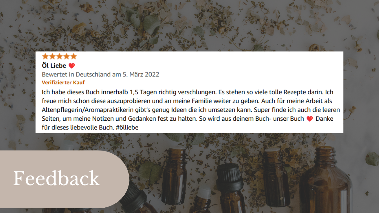 Ölliebe - Das E-Rezeptbuch für ein Leben mit ätherischen Ölen